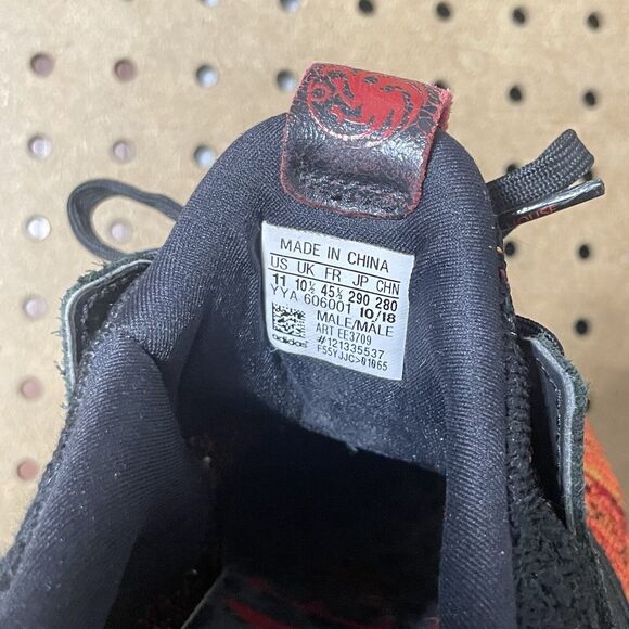 Adidas UltraBoost Shoes Mens 11 Red Game of Thrones 4.0 House Targaryen Dragons - Picture 9 of 11